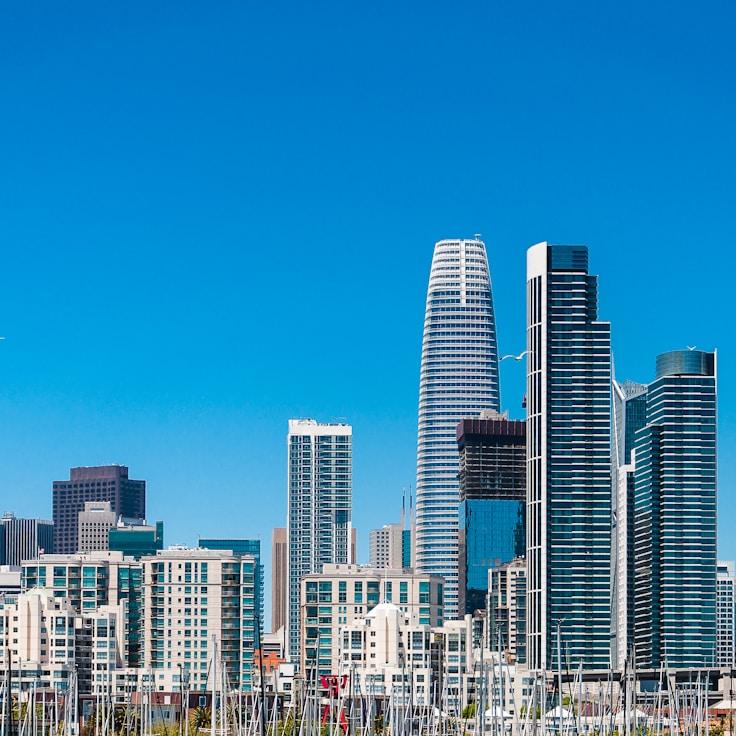 City skyline in Portland, United States